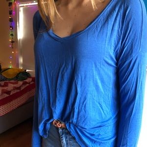 Blue long sleeve